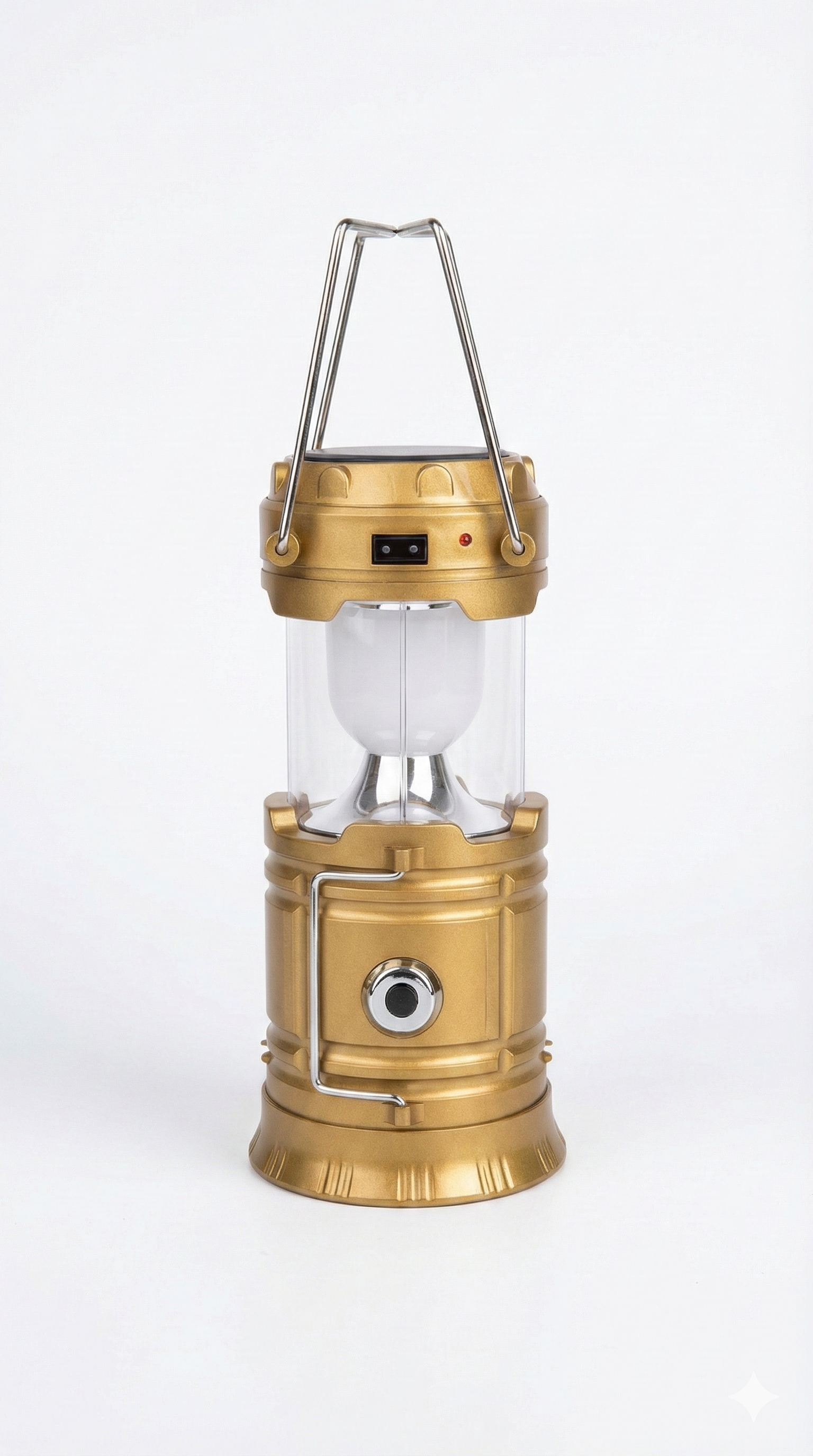 Solar Şarjlı Güneş Enerjili Fan Kamp Feneri Güneş Paneli Kamp Şarjlı Işıldak Usb Şarj 